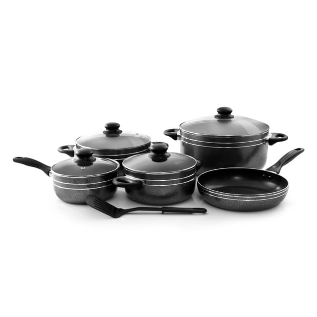 طقم آواني طهي 10 قطع Royalford 10 Pcs Non Stick Cookware Set