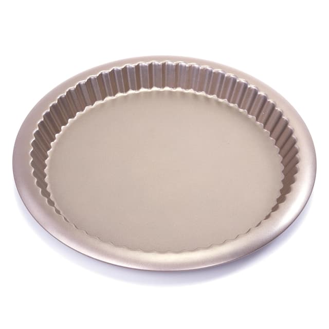 Royalford Non-Stick Fluted Flan Tin/Quiche Pan, 18 cm (7"), Tart Baking Tin, Non-Stick Bakeware