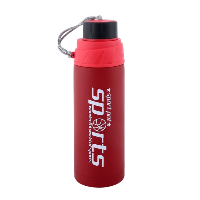 مطارة مياه للرياضيين ستانلس إستيل 800 مل رويال فورد Royalford Stainless Steel Sports Bottle