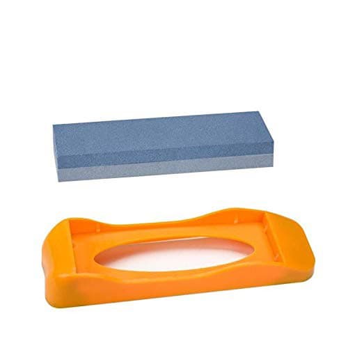 حجر شحذ سكاكين ( مسن سكين ) بوجهين برتقالي Royalford - Grinding Stone Knife Sharpener