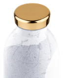 قنينة ماء معدنية - 500 مل - أبيض - CLIMA Bottle (500ml) Double Walled Insulated Stainless Steel Water Bottle, Eco-Friendly - 24Bottles - 146377