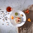 Royalford 10.5" Opal Ware Dinner Plate - Soup Plates Pasta Plates