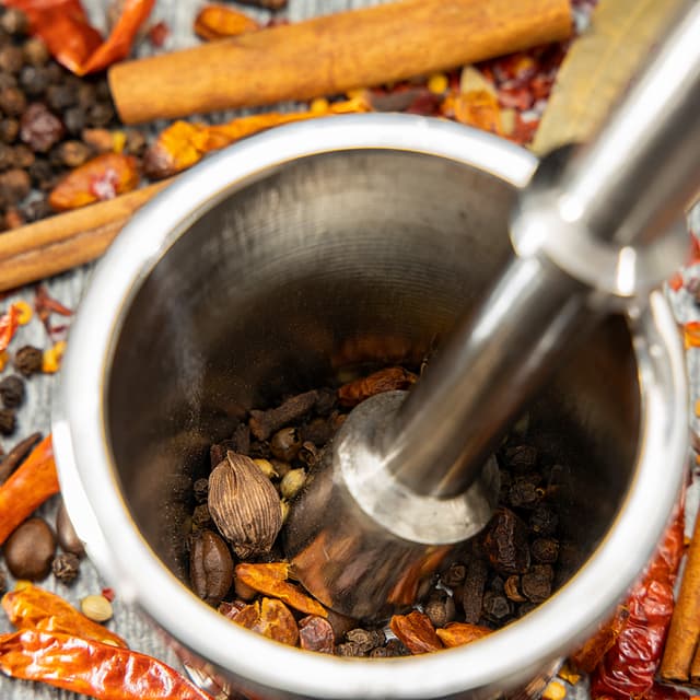 جرن ثوم و مدقة Delcasa Pestle & Mortar Set