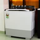 Olsenmark Semi Automatic Washing Machine, 14Kg - Twin Tub - Wash Power: 550W & Spin Power: 210W