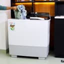 Olsenmark Semi Automatic Washing Machine, 14Kg - Twin Tub - Wash Power: 550W & Spin Power: 210W