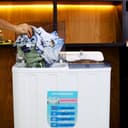 غسالة حوضين 8 كجم Twin Tub Semi Automatic Washing Machine من Olsenmark