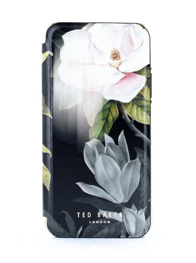 كفر سيليكون مع حافظة جلد iPhone 11 Pro Folio Case Elegant Drop Protection Cover من Ted Baker