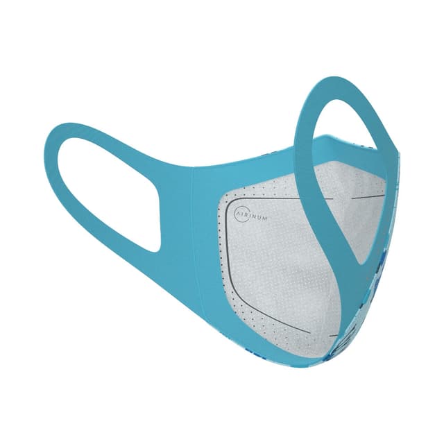 كمامات للأطفال قابلة للغسيل بطبقة فلتر قابلة للإستبدال لون أزرق Kids Lite Air Mask - Washable/Reusable Facial Mask - (Small) Airinum