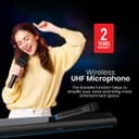 Olsenmark 2.1 High Bass Sound Bar, OMMS1286N | Small Sound Bar for TV with Bluetooth, USB, Opt, AUX Connection | 1400W PMPO | Mini Sound/Audio System for TV Speakers/Home Theater, Gaming, Projectors