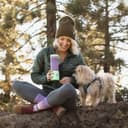 خلاط محمول ب 6 شفرات طحن لون أخضر مزرق Portable Blender 6 Stainless Steel Blades - BLENDJET-V2