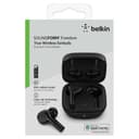 سماعات ايربود بخاصية تتبع ENC - أسود -  FREEDOM True Wireless Earbuds - Bluetooth Earphone Works w/ Apple Find My, Bass, Advanced Noise Reduction - Belkin