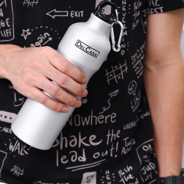 حافظة ماء 750 مل Aluminum Lily Water Bottle من Delcasa