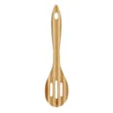ملعقة مصفاة خشبية من الخيزران Delcasa Bamboo Serving Spoon