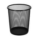 سلة مهملات Dustbin Circular Mesh Wastebasket Trash Can من Delcasa
