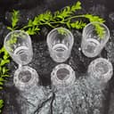 Delcasa 6Pcs 270Ml/ 9Oz Glass Tumbler - Portable Water Cup Drinking Glass