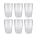 Delcasa 6Pcs 270Ml/ 9Oz Glass Tumbler - Portable Water Cup Drinking Glass
