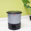 سلة مهملات بدواسة قدم - 12 لتر Easy Pedal Trash Bin -Delcasa