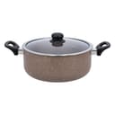 طقم أواني طهي غرانيت Granite Coated Smart Cookware Set - Delcasa