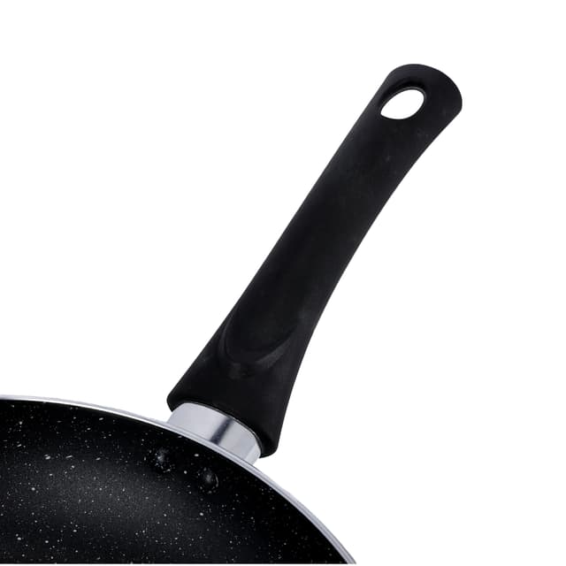 مقلاة ألمنيوم مقاس 26 سم Non Stick Aluminium Deep Fry Pan With Lid - Delcasa