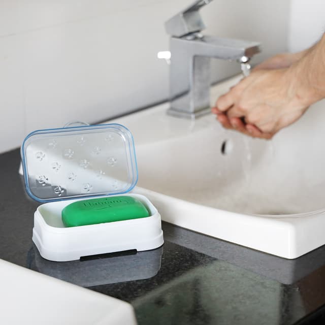 حامل صابون Soap Box Soap Holder Organiser Box Case من Delcasa