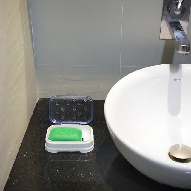 حامل صابون Soap Box Soap Holder Organiser Box Case من Delcasa