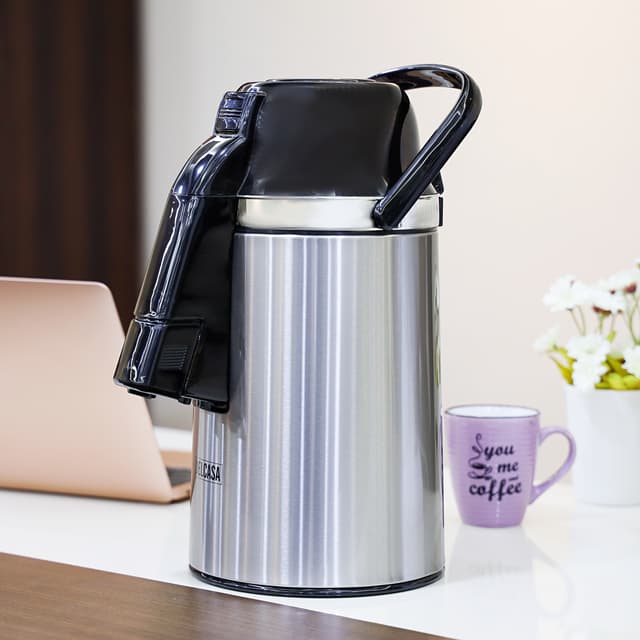 ترمس (حافظة حرارة) بسعة 3 لتر Thermos Flask With Double Wall - Delcasa