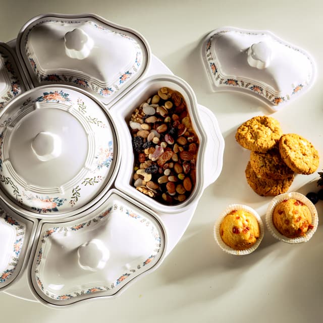 صينية تقديم Rotating Serving Tray - Delcasa