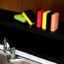 Delcasa 5 Pcs Sponge Scrubber, DC2012 | Non Scratch Cleaning Scrub Sponges | Heavy Duty Sponge | Double-Sided Sponge for Cleaning Plates, Dishes & Removing Stains in Kitchen