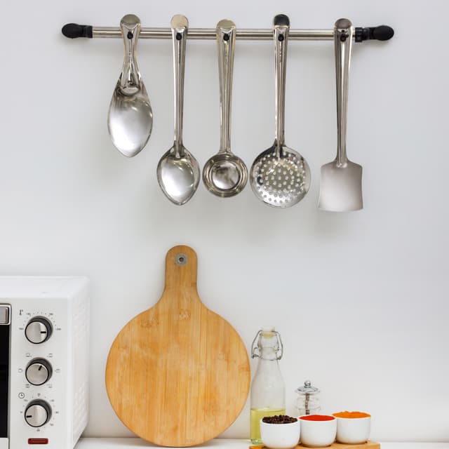 Delcasa Kitchen Tool Set | Stainless Steel Spoon Set 5pc