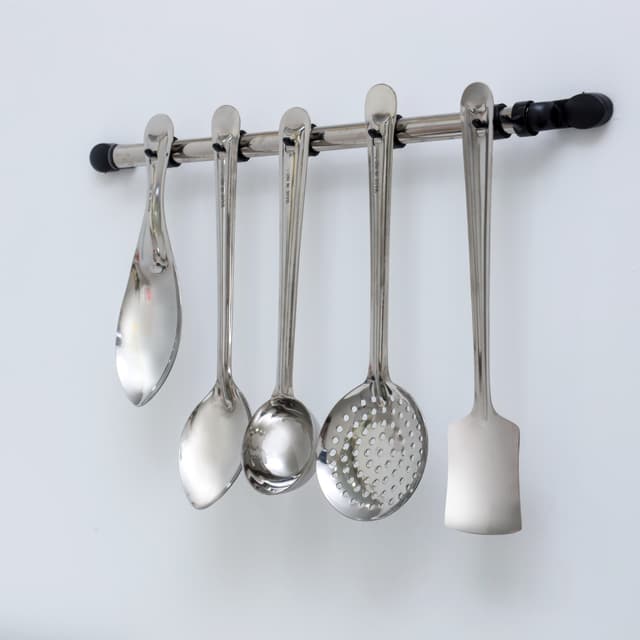 Delcasa Kitchen Tool Set | Stainless Steel Spoon Set 5pc