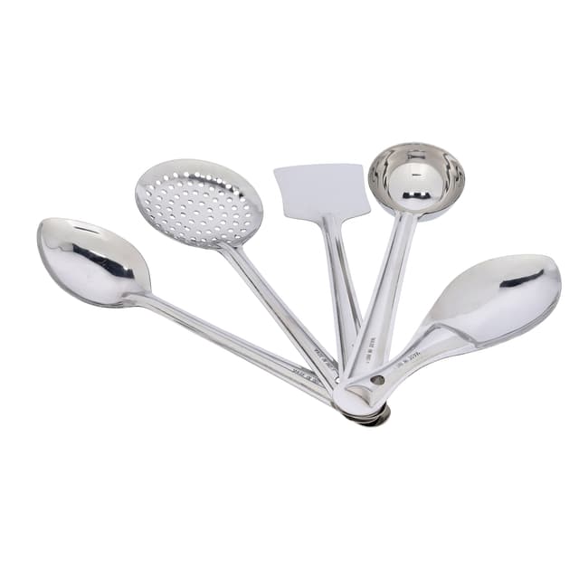 Delcasa Kitchen Tool Set | Stainless Steel Spoon Set 5pc