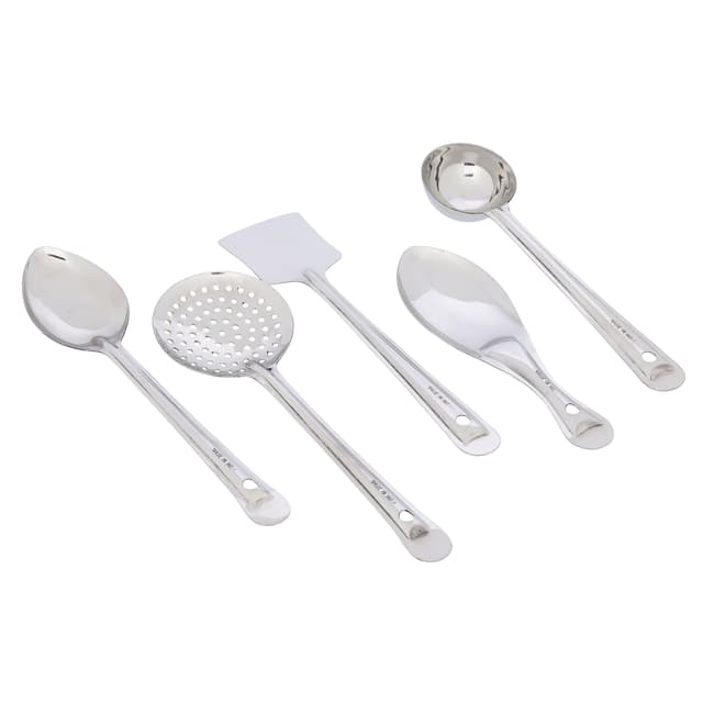 Delcasa Kitchen Tool Set | Stainless Steel Spoon Set 5pc