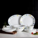 طقم سفرة طعام زجاج أوبال 33 قطعة ديلكاسا Opalware Dinner Set Delcasa