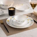 طقم سفرة طعام زجاج أوبال 33 قطعة ديلكاسا Opalware Dinner Set Delcasa