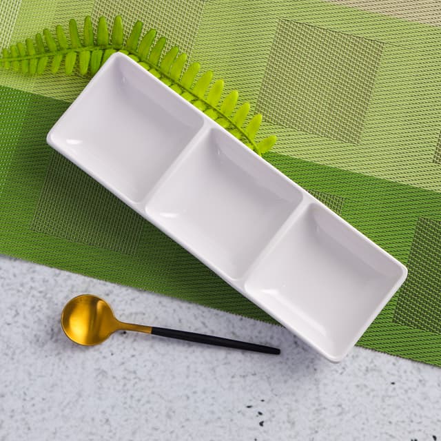 وعاء صلصة ثلاثي (9Inch) Delcasa Thrice Sauce Bowl