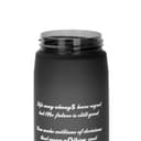 مطارة ماء بلاستيك أسود WATER BOTTLE - G-SPARK