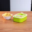 Royalford 790Ml Rect Food Container/Green 1X24