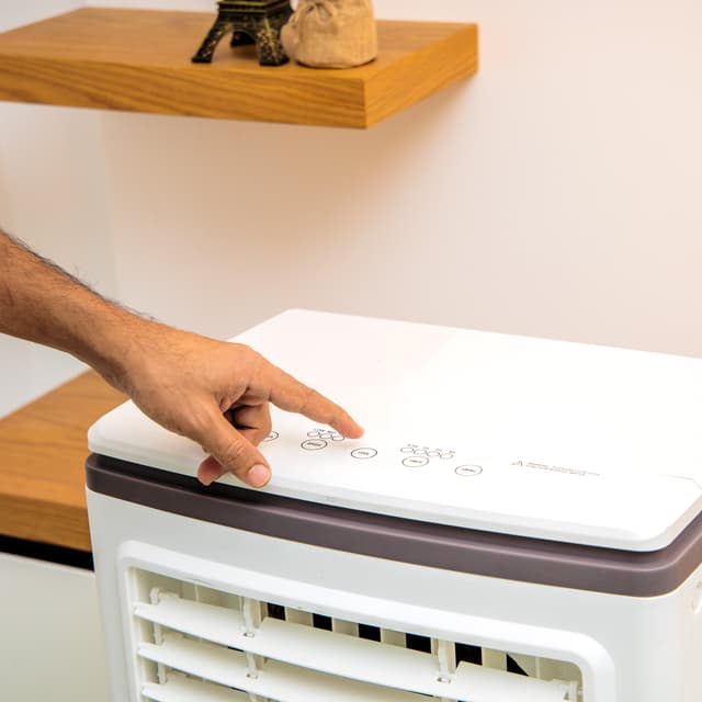 مكيف صحراوي بسعة 26 ليتر Air Cooler 450 with 26l L water Tank - Olsenmark