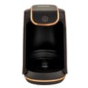 Geepas Turkish Coffee Maker, 4 Cups Capacity, GCM41517 | Plastic Materials With Stainless Steel Heat Plate | Overflow Prevention System | Sound Alarm System | Auto-Shut Off