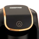 Geepas Turkish Coffee Maker, 4 Cups Capacity, GCM41517 | Plastic Materials With Stainless Steel Heat Plate | Overflow Prevention System | Sound Alarm System | Auto-Shut Off