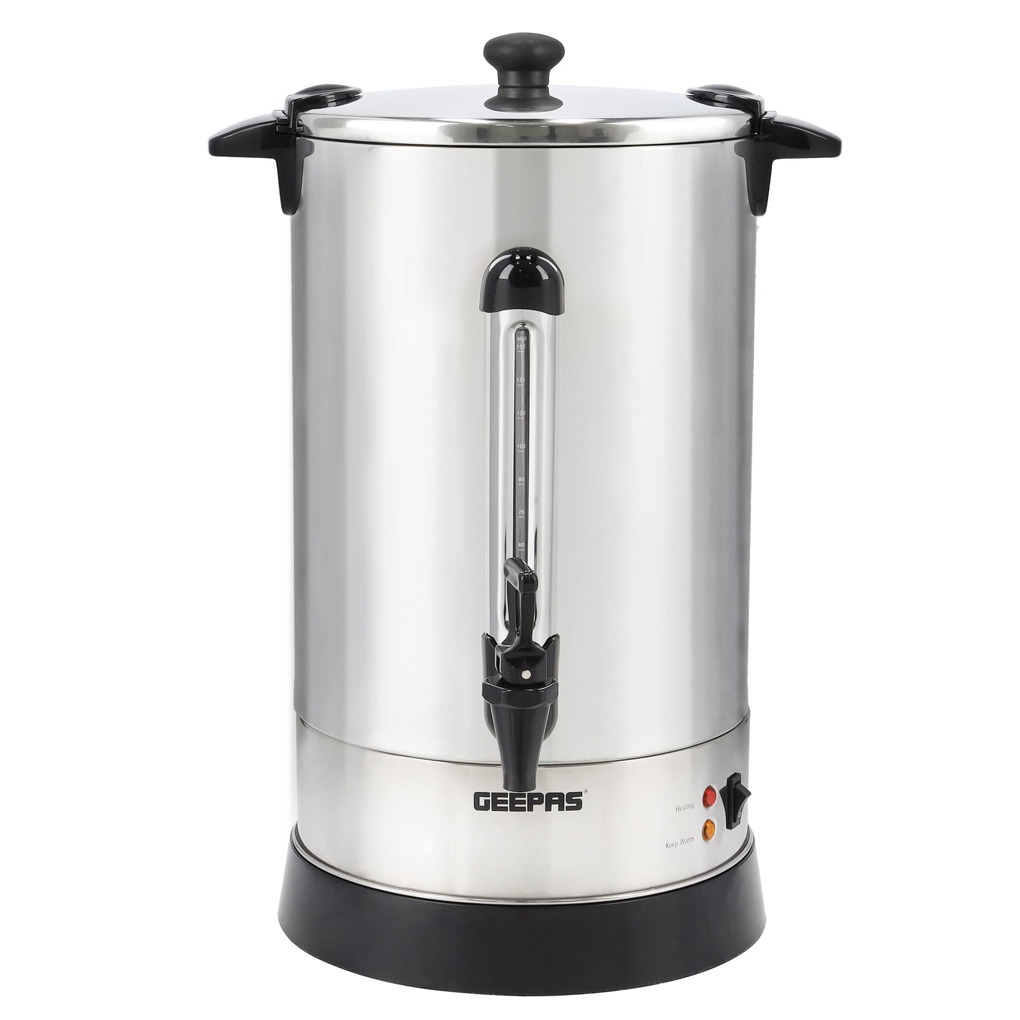 Geepas Stainless Steel Electric Kettle, 20L Capacity, GK38048 - Auto & Resettable Thermostat, Highly Efficient and Energy Saving, 2 Years Warranty, Boil Dry Protection, Heats Up Quickly & Easily