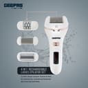 ماكينة إزالة الشعر للنساء Geepas 4-In-1 Ladies Epilator Set