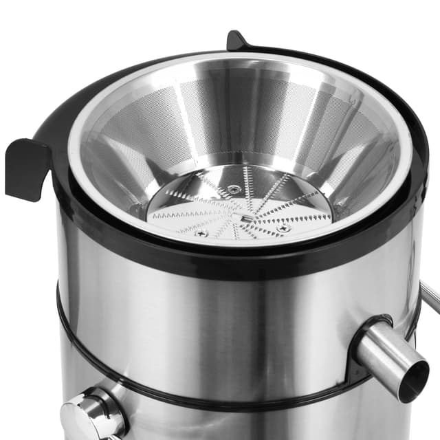 Geepas 4-in-1 Juicer Blender, 75mm Wide Feeding Chute, GSB44049 | 2.2L Pomace Container | 2 Speed with Pulse Function | 1L Glass Blender & Juice Jug | Safety Interlock | 800W Motor