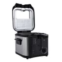 Krypton Deep Fryer, 1600W Power, KNDF6347 - 130-190 Degree Celsius Adjustable Time & Temperature ,2 L Detachable Inner Pot, Dishwasher Safe Lid