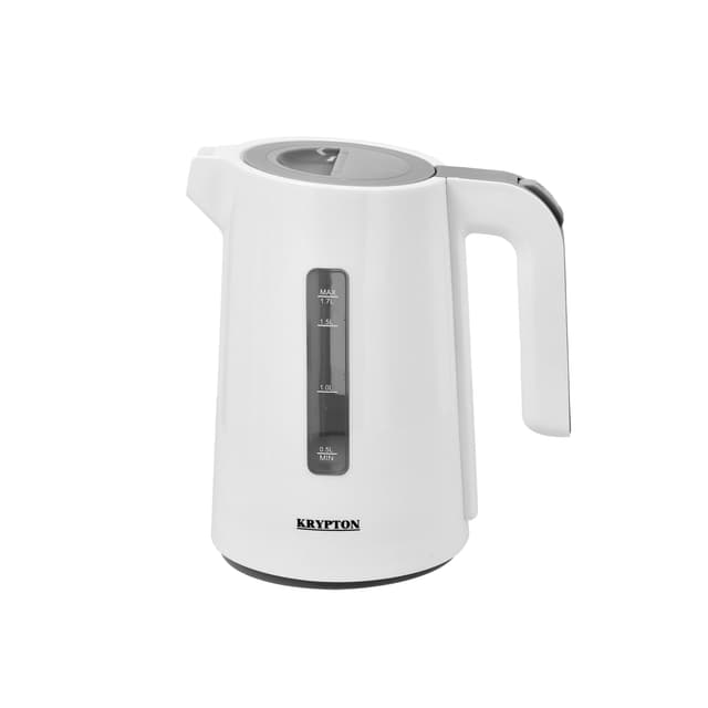Krypton Electric Kettle,1.7L, Automatic Cut Off, KNK5277 - 360° Rotational, Boil Dry Protection, Automatic Shut-Off After Boiling, 2 Years Warranty, Fast Boil &Ease to Clean, Ideal for Hot Water, Tea Etc