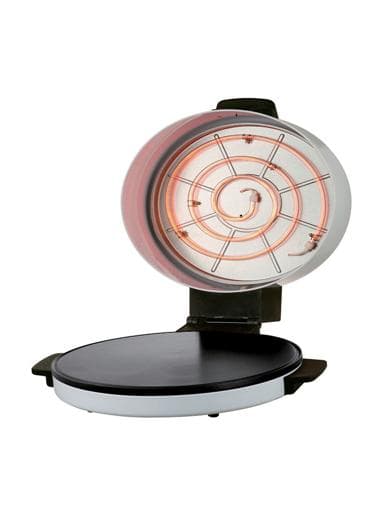 جهاز صنع الخبز 2200W بقطر 40 سم Arabic Bread Maker - Non-Stick Plate - Olsenmark