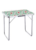 طاولة للرحلات والتخييم قابلة للطي مقاس 60 × 80 سم Foldable Stainless Steel Camping Picnic Table 80 x 60cm