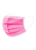 كمامات طبية بخمس طبقات مفلترة Disposable Pink Face Mask 50Pieces