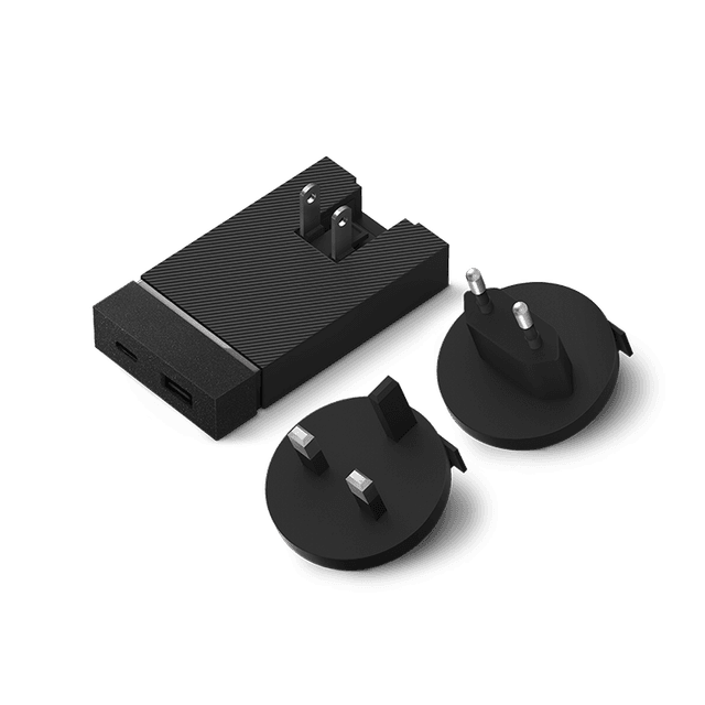 شاحن مع ثلاث مخارج بقوة 18 واط Smart Wall Charger with 2-Ports PD - Native Union