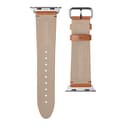 سوار ساعة آبل جلد قياس 42/44 ملم لون بني Classic Strap for Apple Watch 42/44mm Italian Leather - Native Union